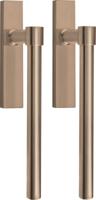 Formani Set paarsgewijs hefschuifdeurbeslag Piet Boon ONE PB230PAY incl. cilindergat PC69 - PVD licht brons