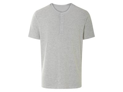 LIVERGY Heren T-shirt (Grijs, S)