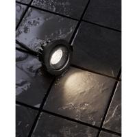 Lyora Zwarte inbouwspotBlade Ø 9cm richtbaar - 9232118