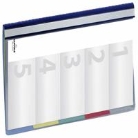 Organisatiemap Durable Divisoflex A4 blauw | 5 stuks