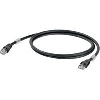 Weidmüller 1251610100 RJ45 Netwerkkabel, patchkabel CAT 6A S/FTP 10.00 m Zwart Vlambestendig 1 stuk(s)