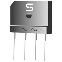 Taiwan Semiconductor TS15P06G Bruggelijkrichter TS-6P 800 V Array - viervoudig Tube - thumbnail