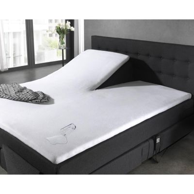 Dreamhouse - Waterdicht Splittopper Hoeslaken - Wit - 180 x 220 Dreamhouse - Waterdicht Splittopper Hoeslaken - Wit - 180 x 220