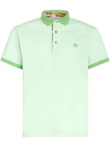 ETRO polo à logo Pegaso - Vert