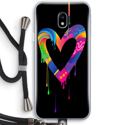 Melts My Heart: Samsung Galaxy J3 (2017) Transparant Hoesje met koord