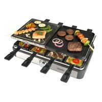 Gourmetstel Raclette - Steengrill - 8 pers. - thumbnail