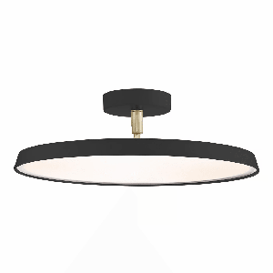 Plafondlamp zwart Nordlux &apos;Kaito 2 pro&apos; LED verstelbaar 24W 1600Lm 2700K 40 cm