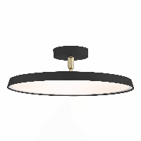 Plafondlamp zwart Nordlux &apos;Kaito 2 pro&apos; LED verstelbaar 24W 1600Lm 2700K 40 cm