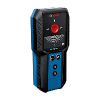 Bosch GMS 120-27 professionele wanddetector - inclusief 2 AA-batterijen - draagtas - 601081700