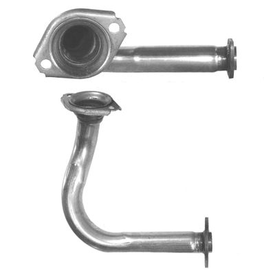 Uitlaatpijp BM CATALYSTS, u.a. fÃ¼r Renault
