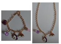 Jewels Ketting armband bedel eenhoorn (1 st)