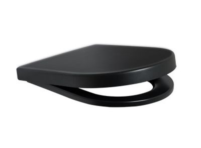Plieger Kansas toiletzitting met softclose en quick release matzwart Plieger Kansas toiletzitting met softclose en quick release matzwart