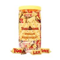 Toblerone Mini "Vrolijk Kerstfeest" - chocolade kerstcadeau - 500g Toblerone Mini "Vrolijk Kerstfeest" - chocolade kerstcadeau - 500g