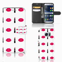 Samsung Galaxy S7 Telefoon Hoesje Lipstick Kiss