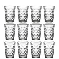 Urban Living Drinkglazen Athene - 12x stuks - glas - 200 ml - 7 x 10 cm