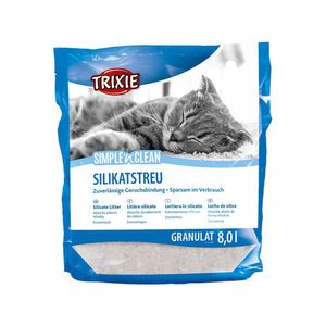 Trixie Simple'n'Clean Silicaat Kattenbakvulling - 8 l - 2 Stuks