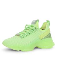 Steve Madden Maxilla-R dames sneaker neon groen-37