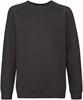 Fruit Of The Loom F304K Kids´ Premium Raglan Sweat - Black - 164