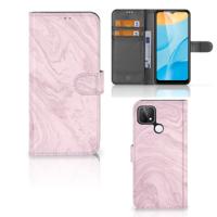 OPPO A15 | Bookcase | Marble Pink - Origineel Cadeau Vriendin OPPO A15 | Bookcase | Marble Pink - Origineel Cadeau Vriendin