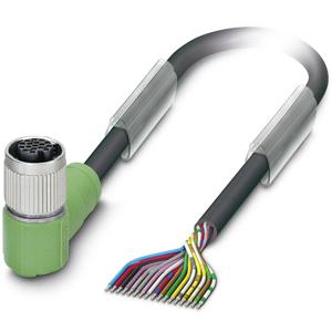 Phoenix Contact 1555389 Sensor/actuator connector, geassembleerd M12 Aantal polen: 17 Bus, haaks 1.50 m 1 stuk(s)