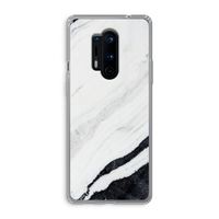 Elegante marmer: OnePlus 8 Pro Transparant Hoesje