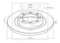 Pe Automotive Remschijven 016.286-00A - thumbnail