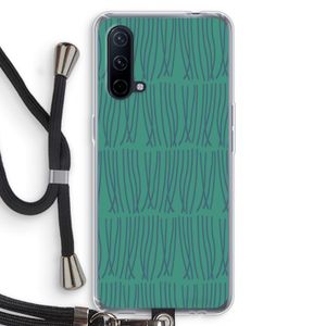 Swirls: OnePlus Nord CE 5G Transparant Hoesje met koord