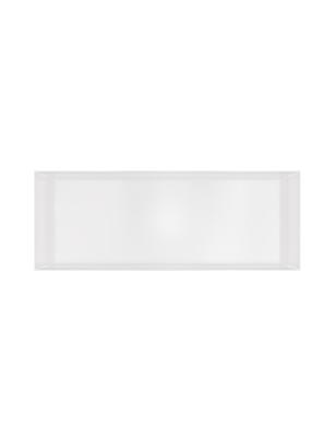 Hotbath &MORE Inbouwnis 30x80x10cm frameless Mat Wit