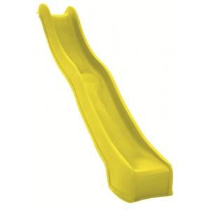 Kunststof glijbaan 300cm geel - geschikt voor platformhoogte 130-160cm