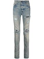 AMIRI jean skinny MX1 à effet usé - Bleu - thumbnail