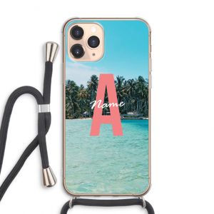 Pacific Dream: iPhone 11 Pro Max Transparant Hoesje met koord