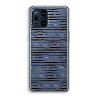 Verrassende lijnen: Oppo Find X3 Transparant Hoesje