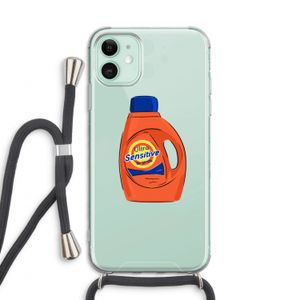 Ultra Sensitive: iPhone 11 Transparant Hoesje met koord