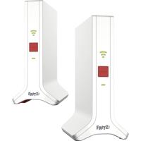AVM WiFi-versterker FRITZ!Mesh Set 4200 2er-Set 20003108 LAN 10/100/1000 MBit/s Mesh-compatible AVM WiFi-versterker FRITZ!Mesh Set 4200 2er-Set 20003108 LAN 10/100/1000 MBit/s Mesh-compatible