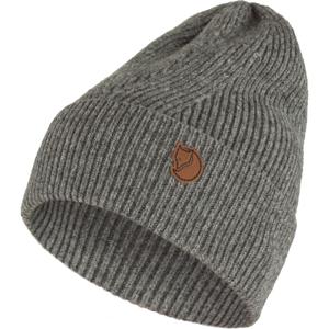 Fjallraven Directional Rib Beanie Muts Grey OS