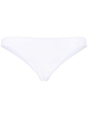Natasha Zinko culotte à slogan imprimé - Blanc