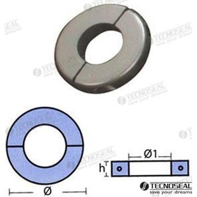 TEN00562 - PLATTE ZINK KETTING 38MM.