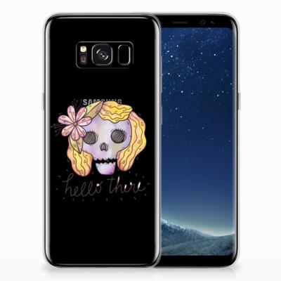 Silicone Back Case Samsung Galaxy S8 Boho Skull Silicone Back Case Samsung Galaxy S8 Boho Skull