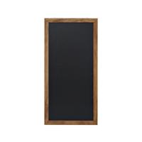Krijtbord europel met lijst 50x100cm natural