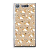 Doggy: Sony Xperia XZ1 Transparant Hoesje