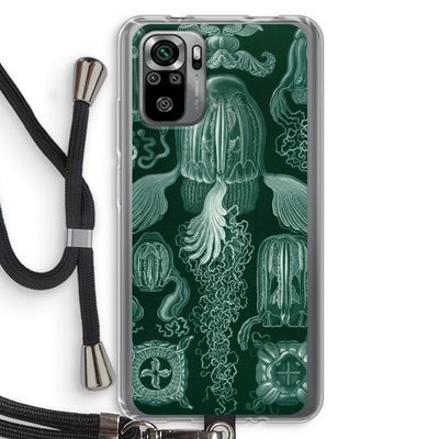 Haeckel Cubomedusae: Xiaomi Redmi Note 10S Transparant Hoesje met koord
