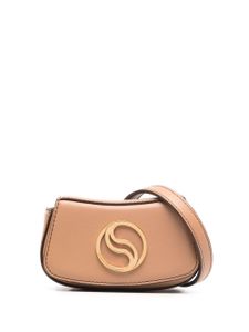 Stella McCartney mini sac porté épaule Alta - Marron