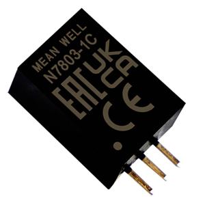 Mean Well N7805-1C DC/DC-converter, print 1 A 5 W Inhoud 1 stuk(s)