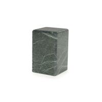 By-Boo Bijzettafel 'Dice' Marmer, 30 x 30cm, kleur Groen