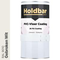 Holdbar PVC-Vloer Coating Gebroken Wit (RAL 9010) 1 Kg