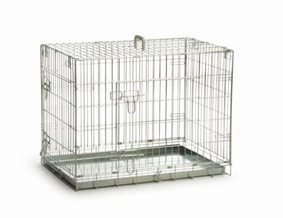 Beeztees Beeztees Hondenbench 2 Deurs Verzinkt 81x55x61