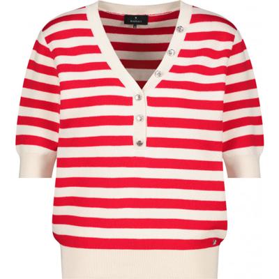 Monari - Rood | unisex | Trui | Rood | 46 | regular | Kamst mode