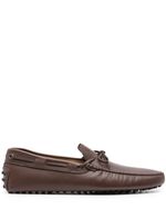 Tod's Gommino leather driving shoes - Marron - thumbnail