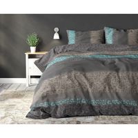 Sleeptime - Avoka Dekbedovertrek Katoen - Multi - 140 x 220 Sleeptime - Avoka Dekbedovertrek Katoen - Multi - 140 x 220