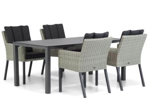 Garden Collections Oxbow/Pallazo 180 cm dining tuinset 5-delig